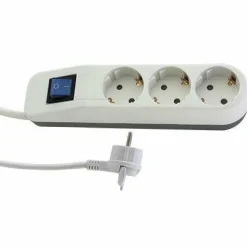 Clearance Sonstige 3 fach Tischsteckdose weiß