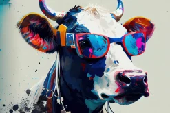 Sonstige Acrylglasbild COOLE KUH
