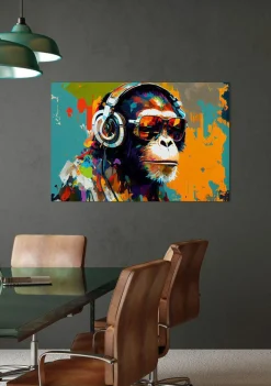 Online Sonstige Acrylglasbild DJ SCHIMPANSE