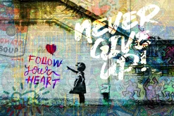 Sale queence Acrylglasbild Graffiti