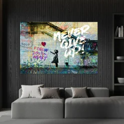 Sale queence Acrylglasbild Graffiti