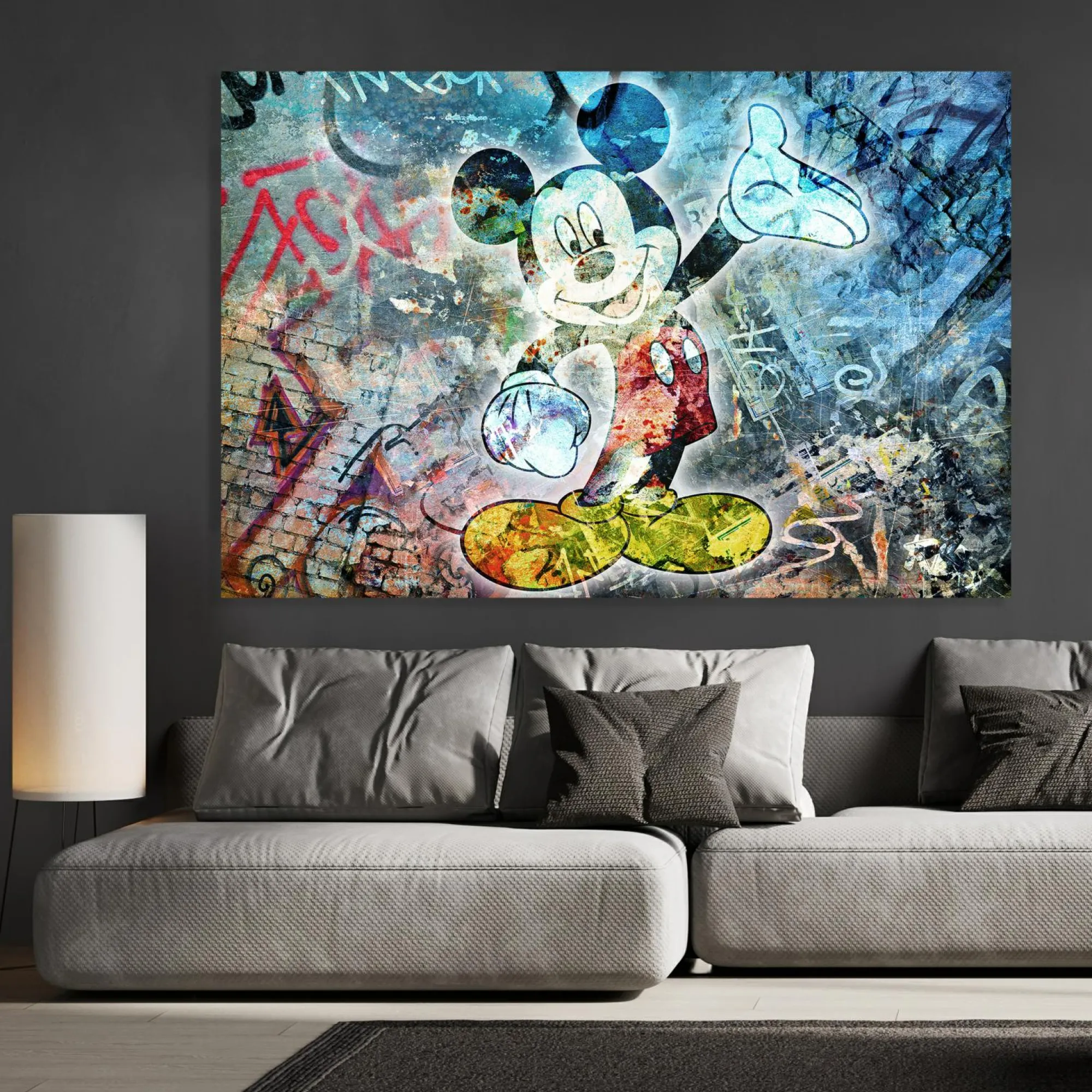 Discount queence Acrylglasbild Graffiti