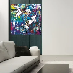 queence Acrylglasbild Graffiti