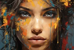 Sonstige Acrylglasbild GREY EYES