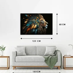 Sonstige Acrylglasbild INDIAN KING