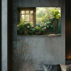 Sale Sonstige Acrylglasbild ROMANTIK GARTEN