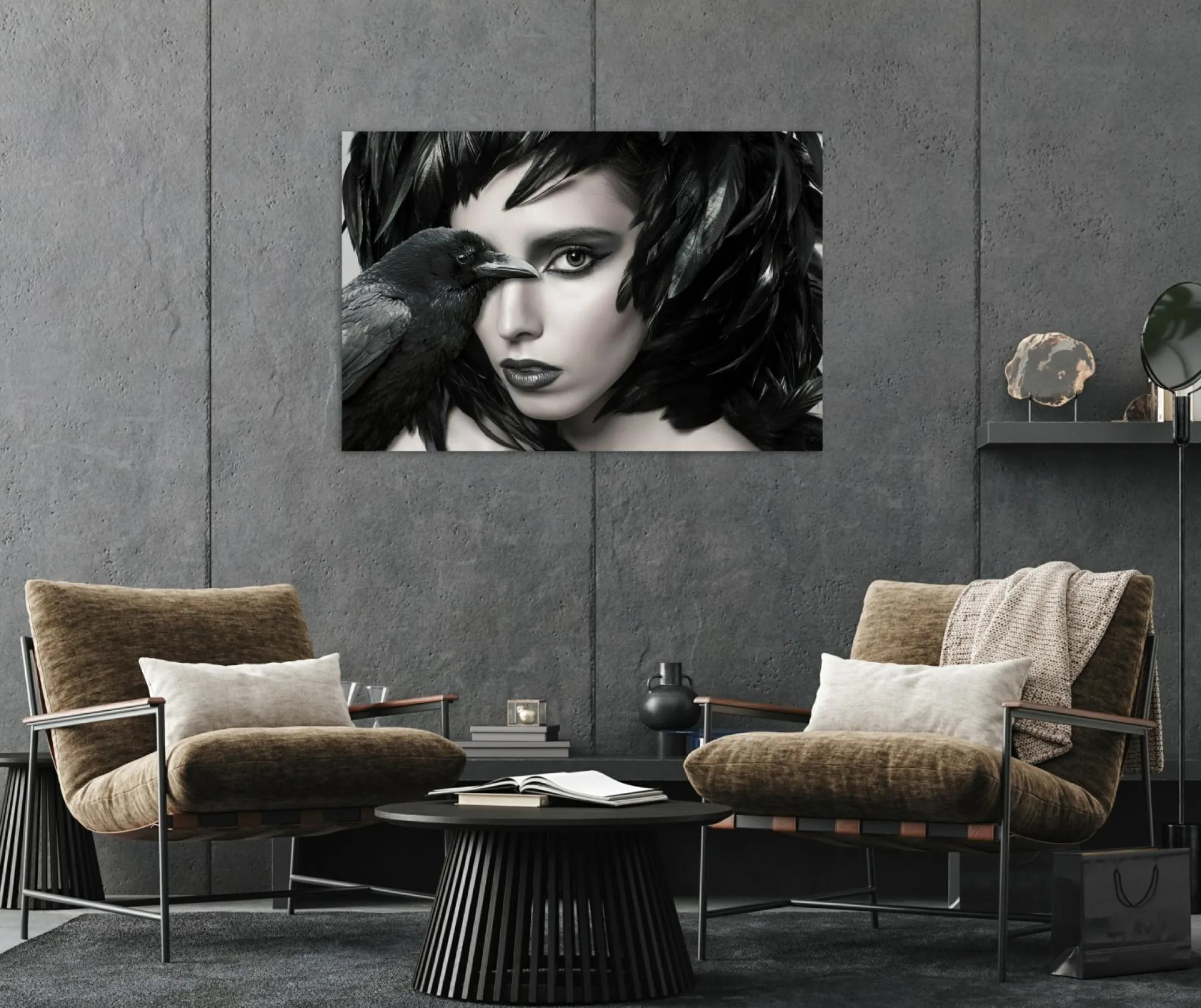 queence Acrylglasbild Tattoo