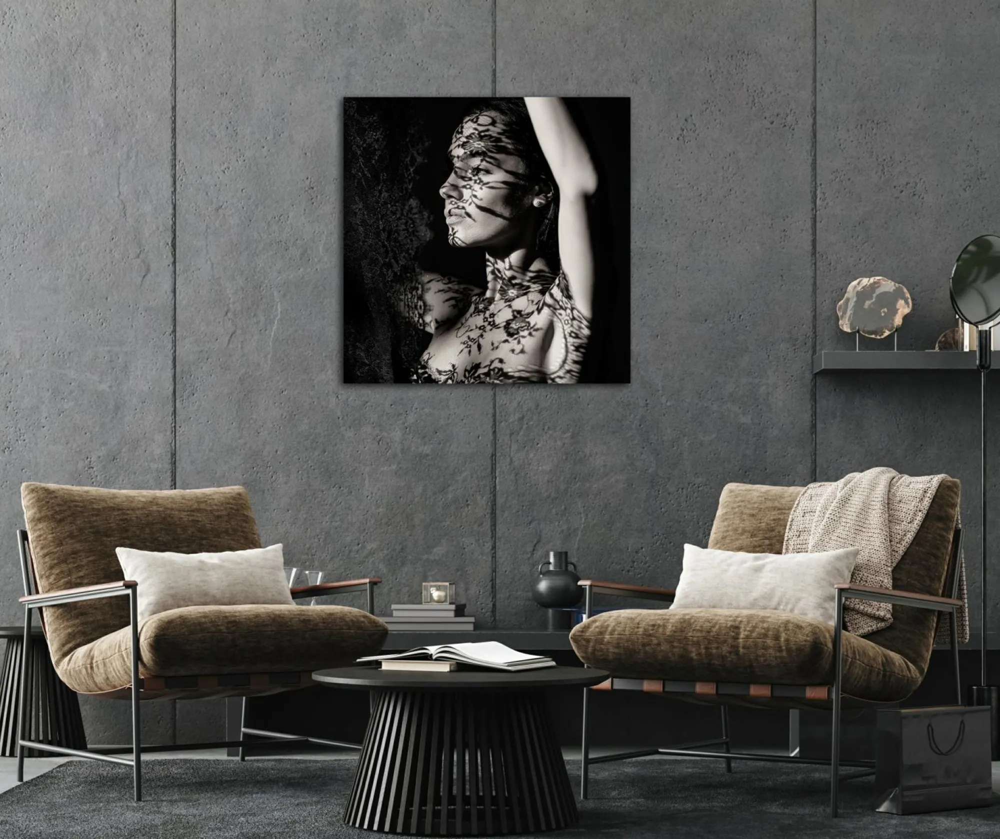 Best queence Acrylglasbild Tattoo