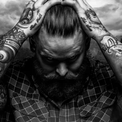 queence Acrylglasbild Tattoo