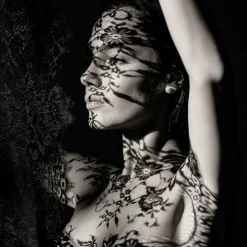 Sale queence Acrylglasbild Tattoo