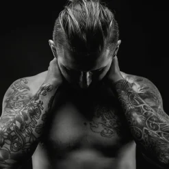 queence Acrylglasbild Tattoo