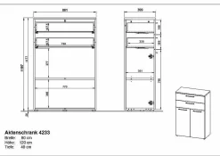 Best GERMANIA Aktenschrank AGENDA