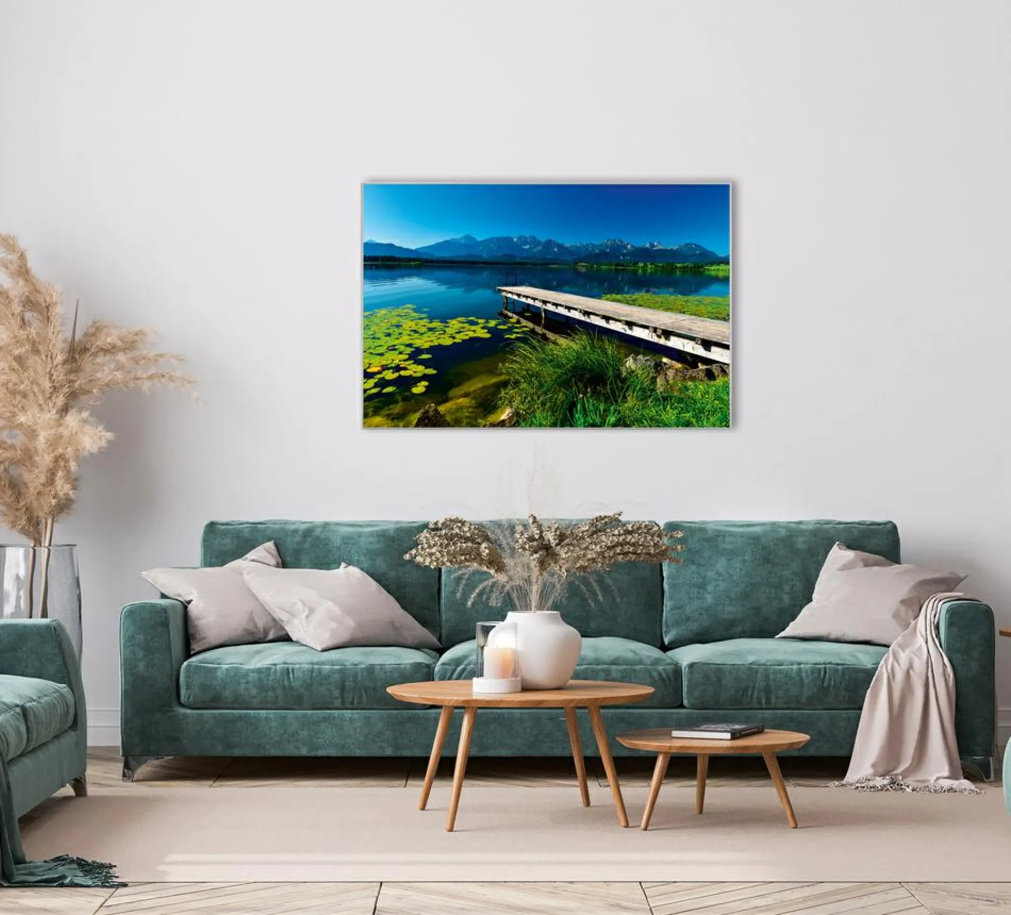 Outlet Sonstige Akustikbild BERGSEE MIT STEG