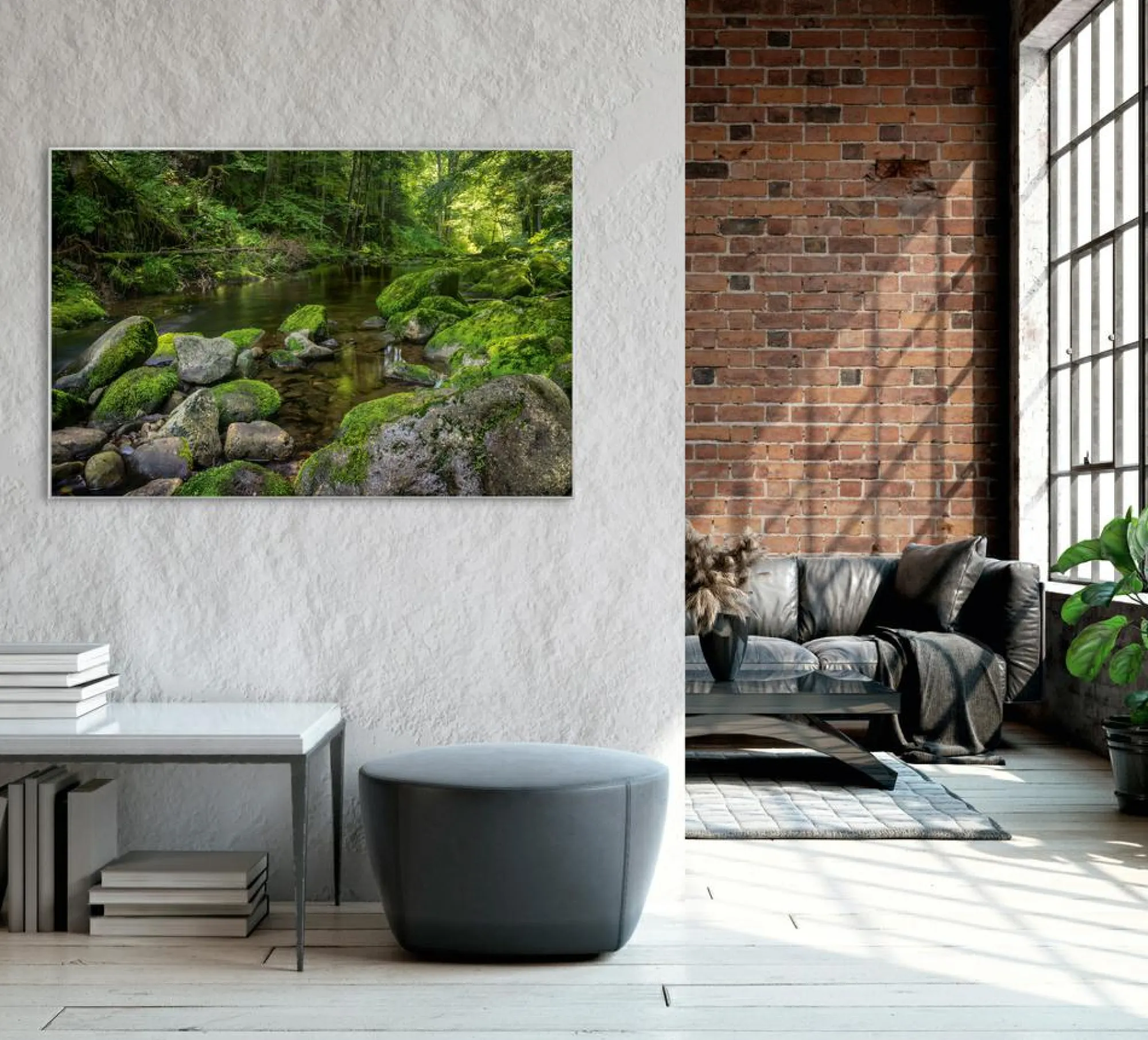 Sonstige Akustikbild FLUßLAUF IM WALD 3