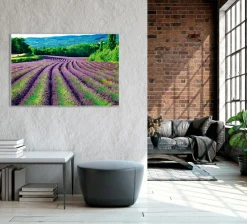 Sonstige Akustikbild LAVENDELFELD 1