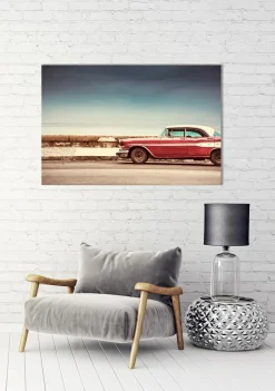 Sonstige Akustikbild ROTER OLDTIMER