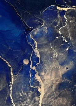 PRO ART Aludibondbild ABSTRACT ORGANIC