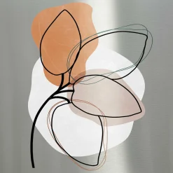 PRO ART Aludibondbild ART LEAVES II