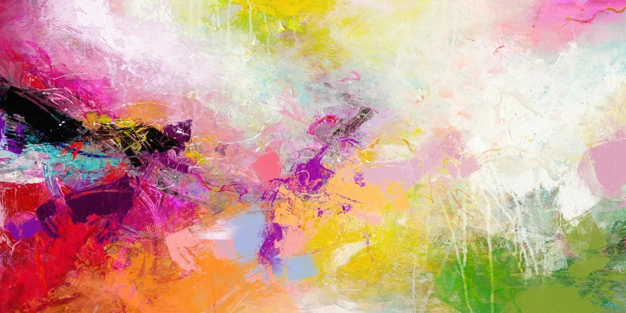 PRO ART Aludibondbild COLORFUL WAY III