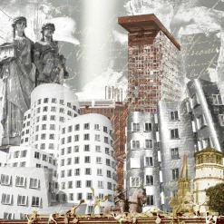 Best PRO ART Aludibondbild DÜSSELDORF