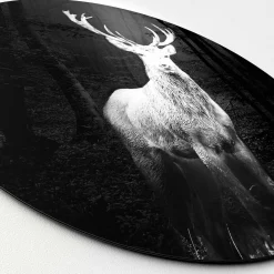 Hot PRO ART Aludibondbild GREY DEER HEAD I