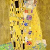 PRO ART Aludibondbild KLIMT DER KUSS