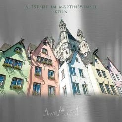 Hot PRO ART Aludibondbild KÖLN