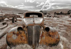 Clearance PRO ART Aludibondbild LOST CAR