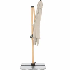 doppler Ampelschirm ALU WOOD AX