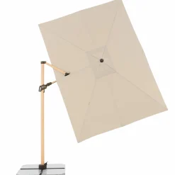 doppler Ampelschirm ALU WOOD AX