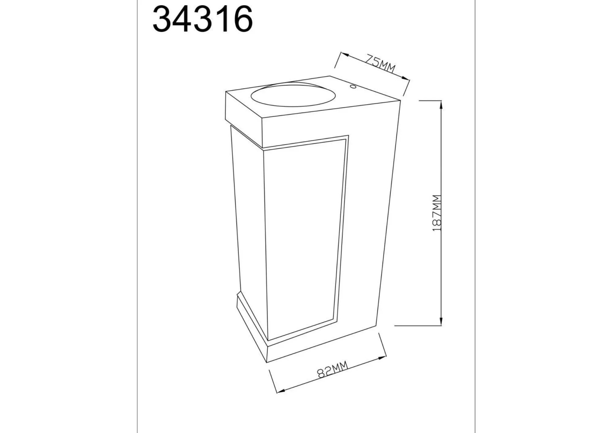 Best GLOBO Lighting Außenleuchte