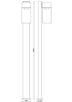 GLOBO Lighting Außenleuchte ETSI