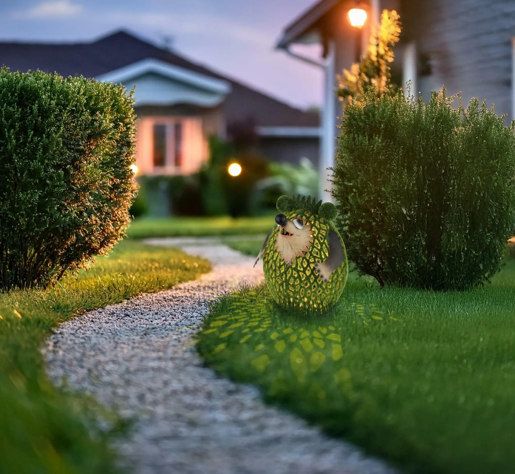 GLOBO Lighting Außenleuchte SOLAR IGEL