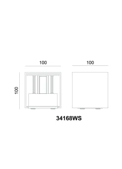 GLOBO Lighting Außenleuchte VERONIKA