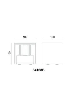 GLOBO Lighting Außenleuchte VERONIKA