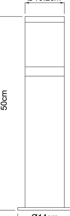 New GLOBO Lighting Außenleuchte XELOO