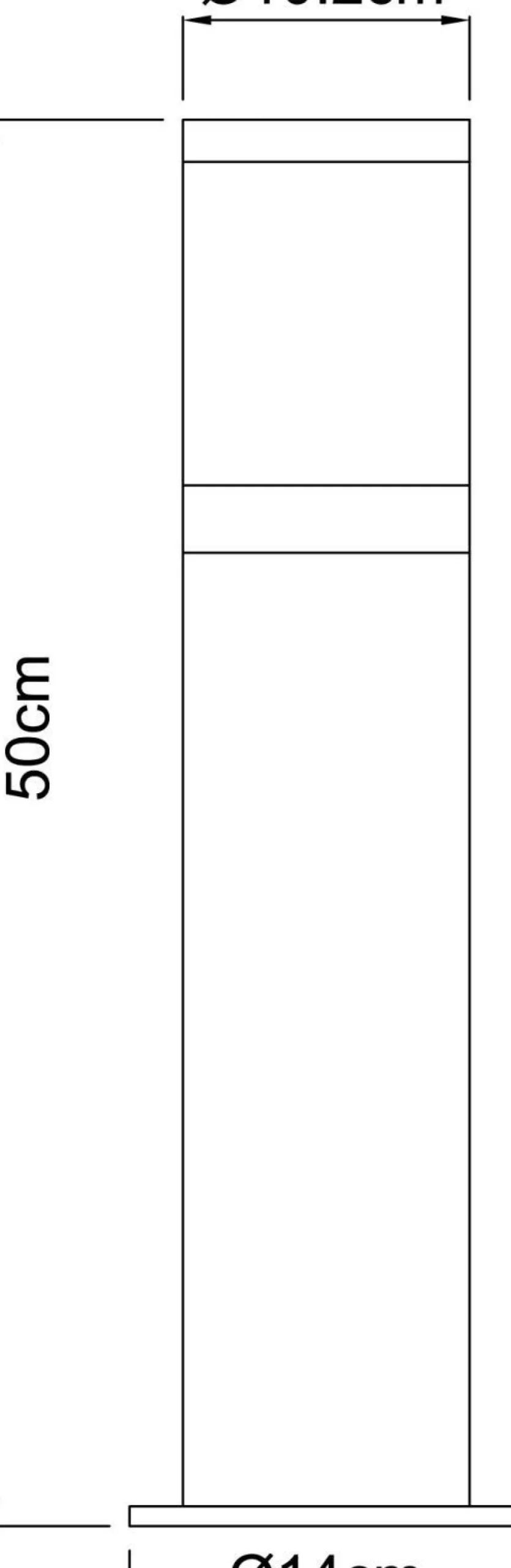 New GLOBO Lighting Außenleuchte XELOO