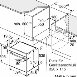 Online BOSCH Backofen HBS271BB0