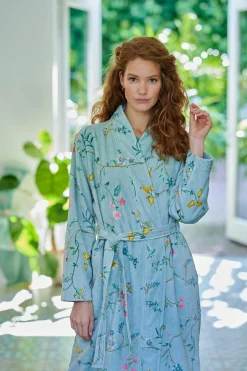 PIP STUDIO Bademantel Velour LES FLEURS