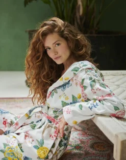 PIP STUDIO Bademantel Velour GOOD EVENING