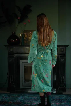 PIP STUDIO Bademantel Velour LES FLEURS