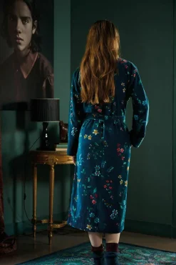 PIP STUDIO Bademantel Velour LES FLEURS