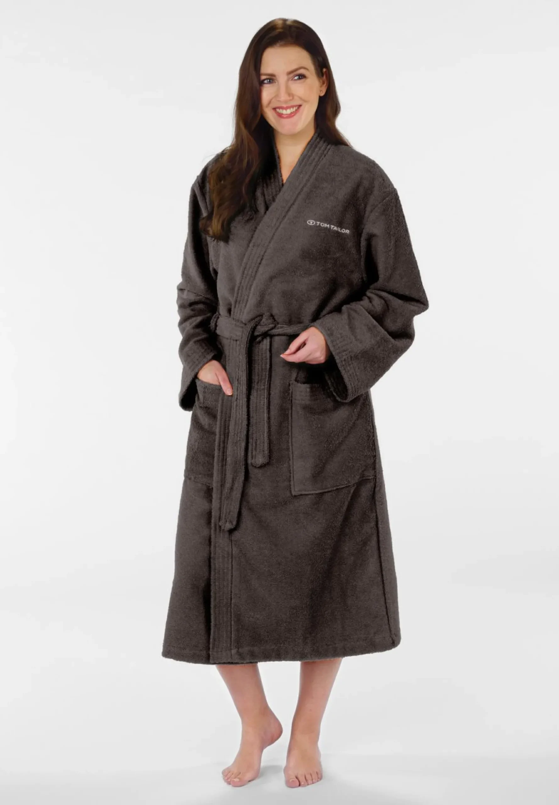 Outlet TOM TAILOR Bademantel Gr. S