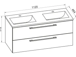 VCM Badezimmerset BUDASI
