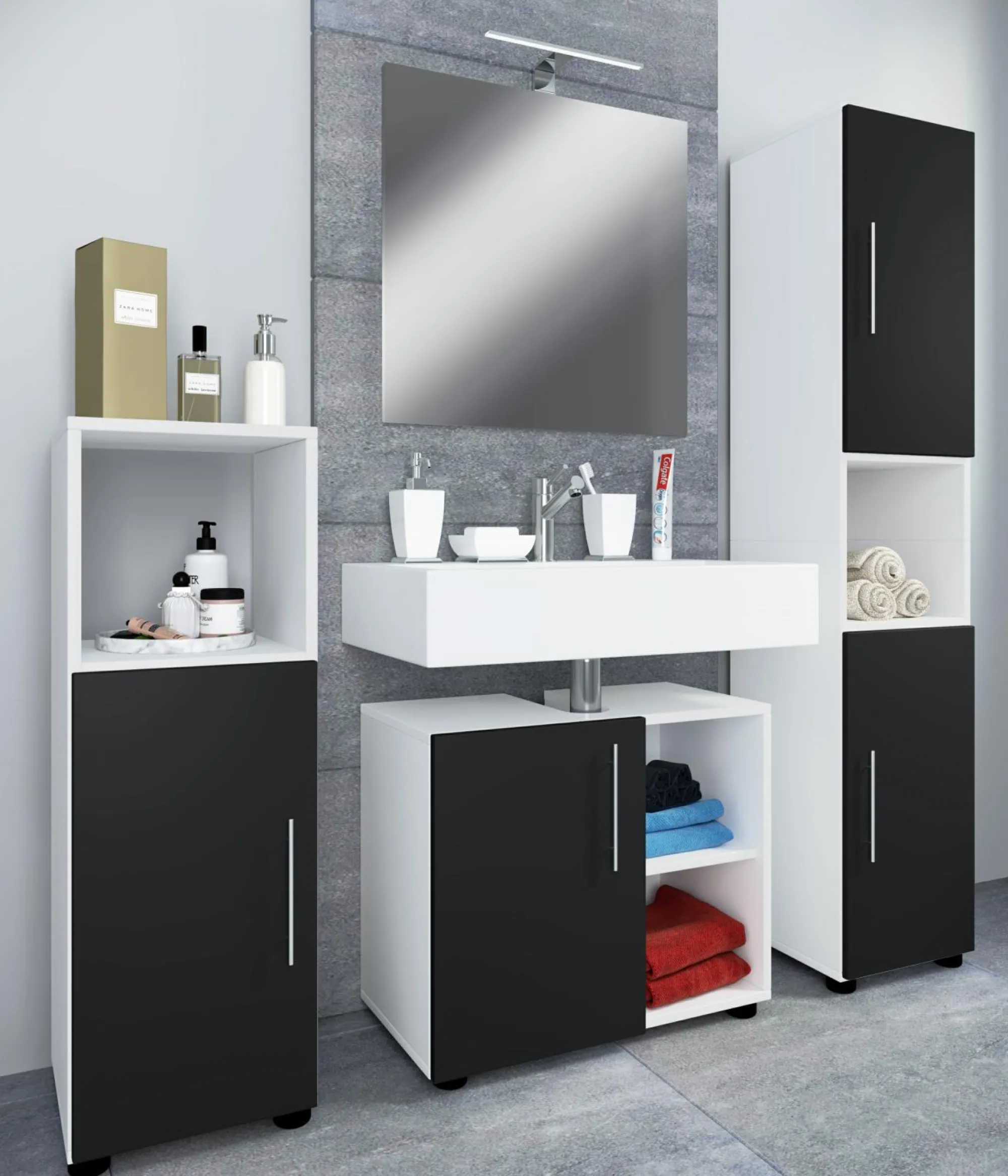 Outlet VCM Badezimmerset FLANDU