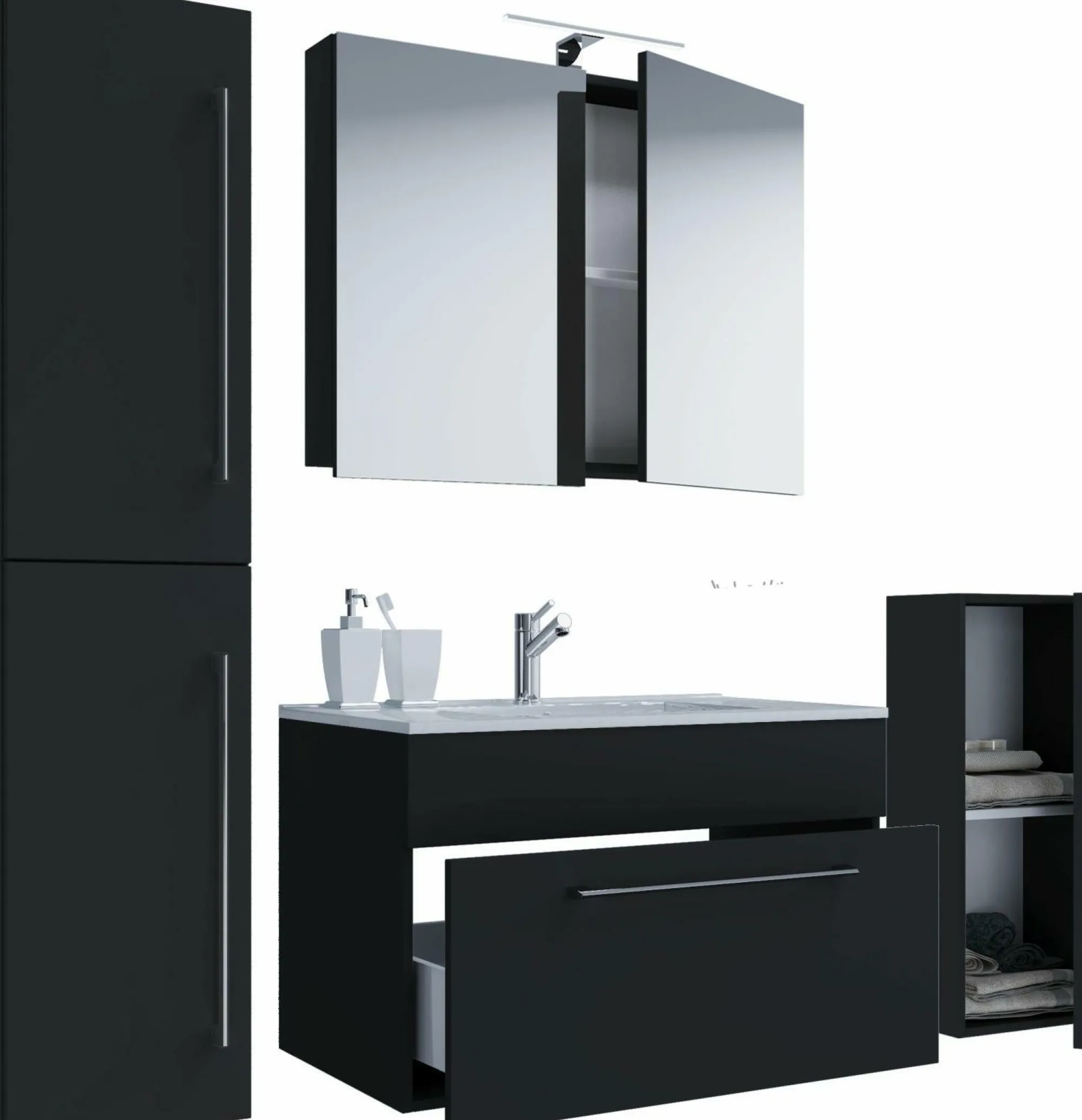 VCM Badezimmerset 5-tlg. BADINOS