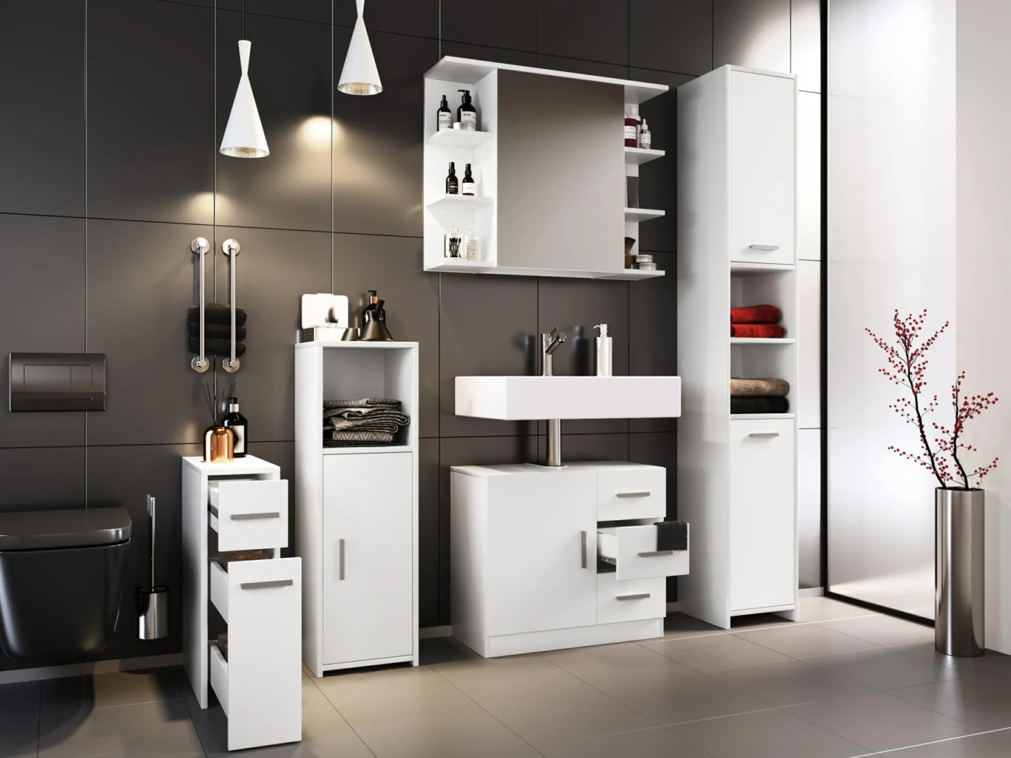 VCM Badezimmerset ZALO