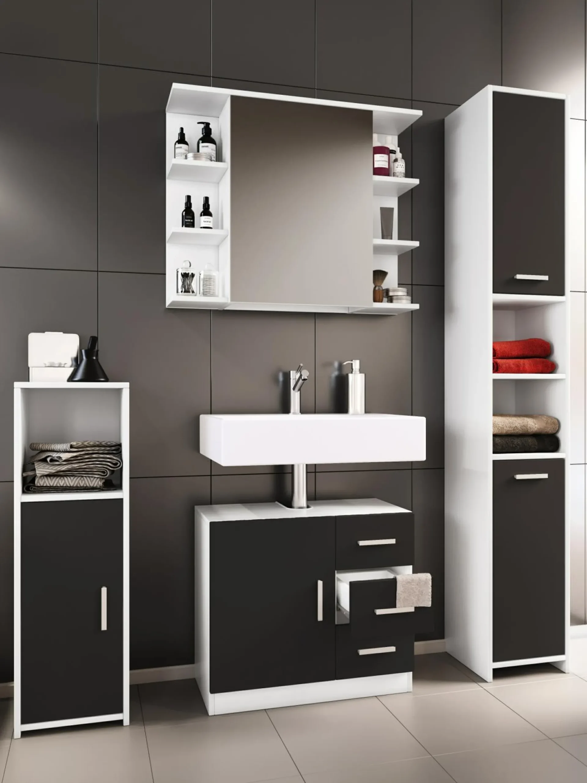 VCM Badezimmerset ZALO