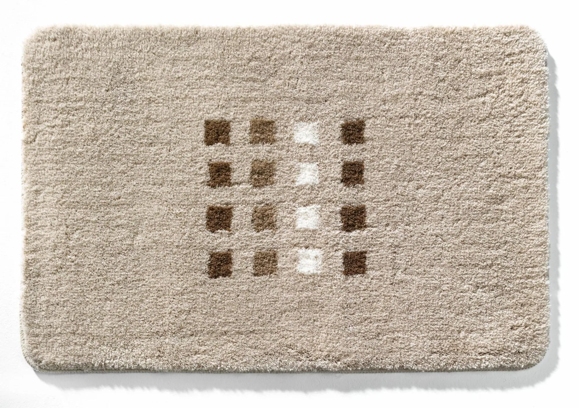 Kleine Wolke Badteppich QUADRI