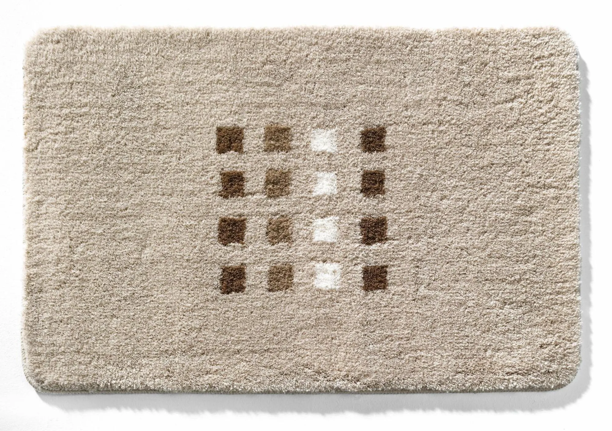 Kleine Wolke Badteppich QUADRI